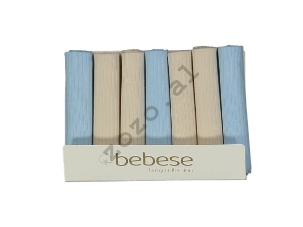 Set napa pambuku 7 cop bezhe dhe blu
