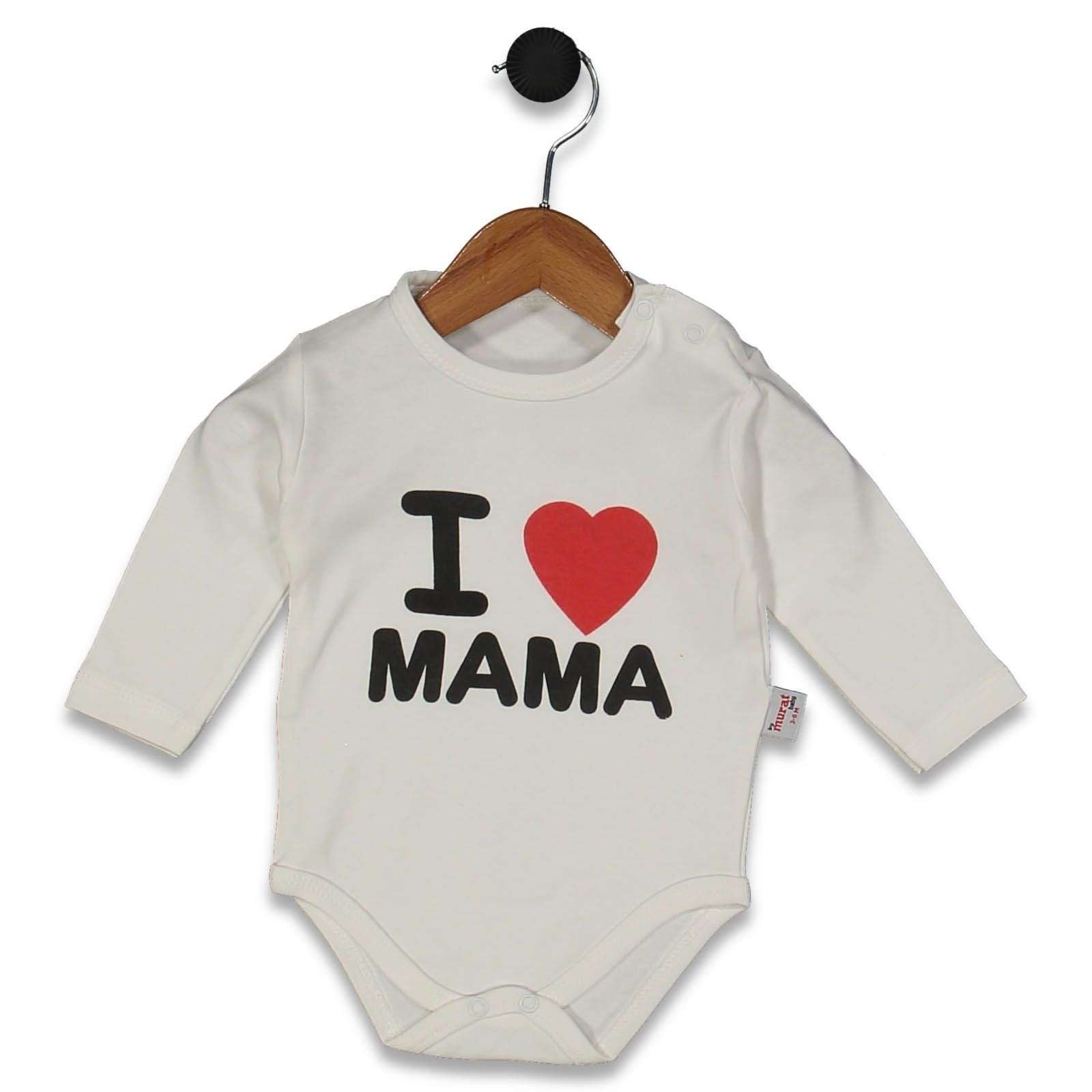 Body e bardhe me menge te gjata me shkrim I Love Mama