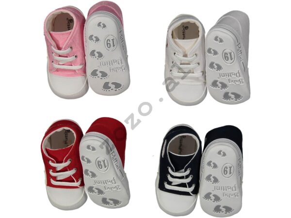 Atlete me lidhese bardhe, kuqe, roze