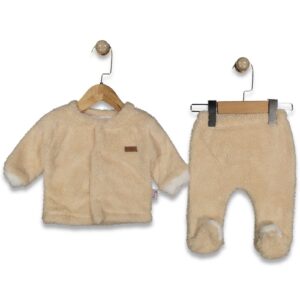 Komplet pellushi me 3 pjese per vajza bezhe 3-6-9.jpg