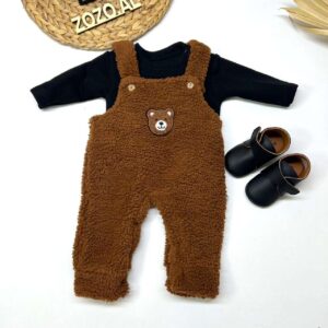 p8 palicete pellushi me bluze te zeze me push dhe stamp arushi 3-6-9-12 djem vajza.jpeg