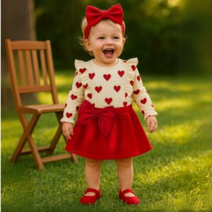 Set me 3 pjese body me zemra, fund dhe fjongo koke