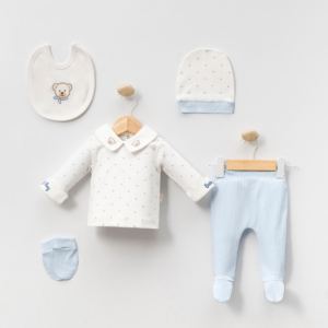 Set materniteti me 5 pjese bojeqielli me arush